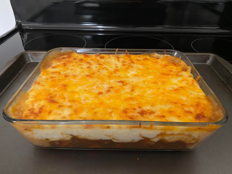 Caribbean Sheppard’s Pie (Vegan)